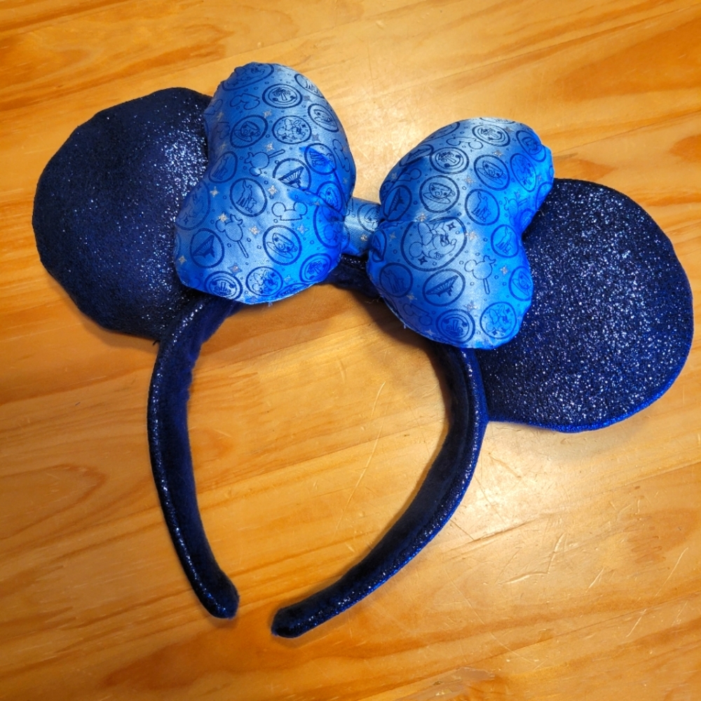 Disney Park Logo Minnie Ears Headband